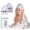 Ink Wash Leaves, variant on Momcozy Baby Hooded Towel, 2 Pack Cotton Bath Towel for Boy or Girl, Super Soft Baby Towel with Original Design, Shower Gifts for Newborn (28 X 28 Inch, Starry Sky)