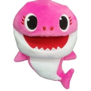 Pinkfong Baby Shark Mini Puppet 8" Pink Baby Shark Plush Stuffed Animal Pal