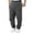 Dark Gray, variant on Men's Casual Pants Men’ s Small Quilted Warm Casual Pants Lined Sweatpants Wide Straight Leg Bottom Sweatpants Joggers Workout High Waisted Yoga With Pockets Beige 3XL