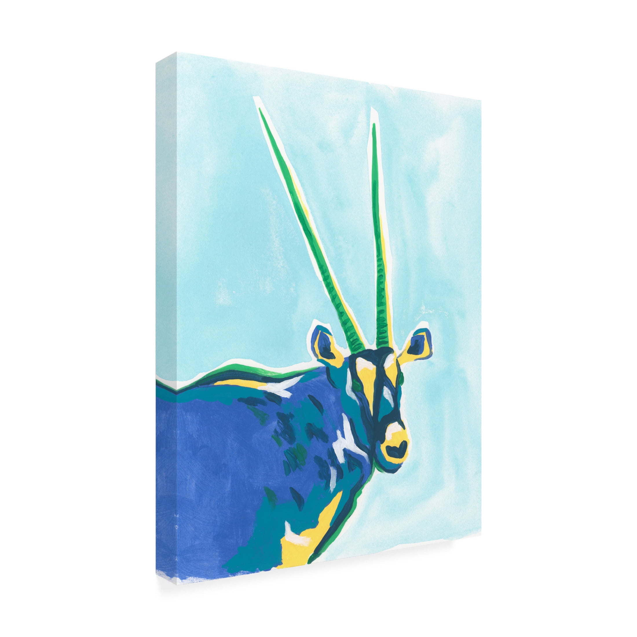 Trademark Fine Art June Erica Vess  Savannah Pop I Canvas Wall Art
