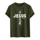 thumbnail image 4 of Camisa Casual de Cuello de la Tripulación de la Impresión de Pascua de Manga Corta de Verano Top Ligero de Poliéster para los Hombres, Camiseta de Manga Corta para el Uso Diario de Primavera Verano, 4 of 8