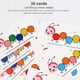 thumbnail image 2 of Juguetes De Perlas De Clip Juego de conteo de cuentas portátil con juego de clasificación de color de clip de madera para niños pequeños, 2 of 9