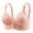 Red, variant on Bixock Push Up Bra for Women No Underwire Wireless Bra Thin Breathable Lift Support Front Button Closure Abjustable Straps Women Under Wear