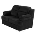 thumbnail image 3 of Sala 3-2 Kendra 2 Piezas ( Sofá, Love Seat ) Negro para Sala, 3 of 12