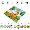 thumbnail image 4 of Nashrio Rompecabezas de Madera para niños pequeños de 2 a 5 años (Juego de 6) Juego de Regalo de Juguete de Rompecabezas de Animales educativos y de Aprendizaje Preescolar de 9 Piezas para niños y niñ, 4 of 4
