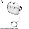 thumbnail image 3 of For Galaxy Buds 3 Pro headphone Clear case TPU case Drop-proof, 3 of 8