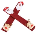 thumbnail image 2 of Couvercle de Poignée de Four Couvercle de Poignée de Porte de Réfrigérateur Motif de Noël pour Garder les Appareils de Cuisine Propres, 2 of 8