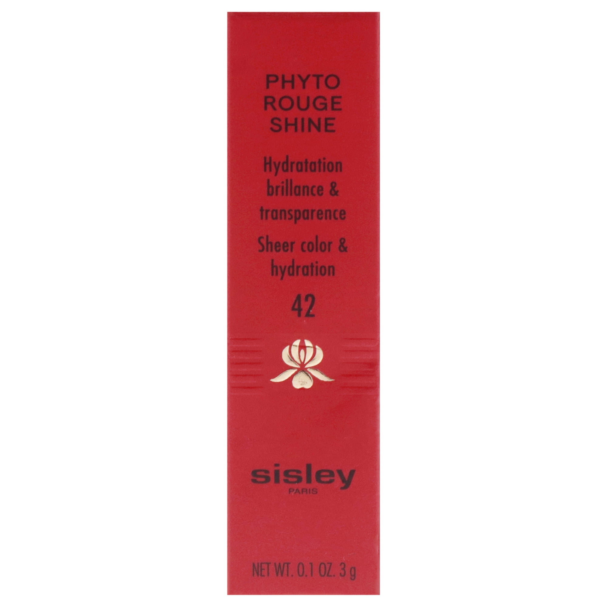 Sisley Phyto-Rouge Shine Lipstick - 42 Sheer Cranberry , 0.1 oz Lipstick (Refillable)