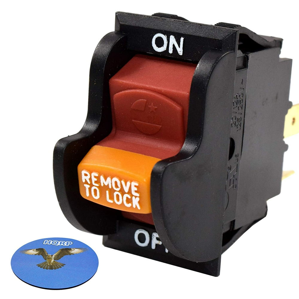HQRP OnOff Toggle Switch for Ryobi 080900062530 BD46023 080900062522