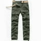 thumbnail image 1 of Pantalones largos para hombre, lisos, multibolsillos, lavados, para exteriores, informales, 1 of 4