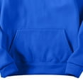 thumbnail image 5 of OKSALE Plus Size Hoodies for Women Cozy Long Sleeve Sweatshirts with Kangaroo Pocket Casual Pullover Sweatshirt Solid Color Blouses Casual Basic Loose Fit Tops, 5 of 6