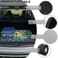 thumbnail image 6 of DISNIMO Dragonfly Flower Print Car Trunk Liner for Dogs 29" x 39" Scratch-Proof Dog Trunk Cover All Weather SUV Cargo Mat Non-Slip Backing Trunk Protector Mat, 6 of 7