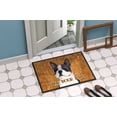 thumbnail image 2 of Carolines Treasures SS4884JMAT 24 X 36 In. Boston Terrier Wipe Your Paws Indoor Or Outdoor Mat, 2 of 4