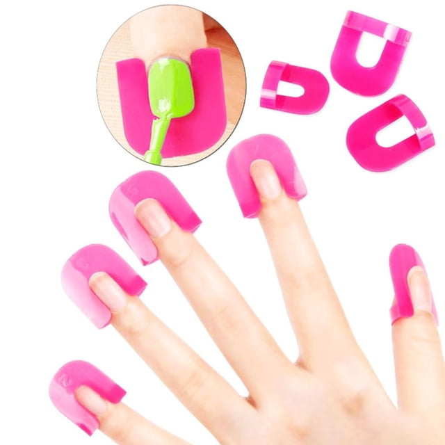 Juego de 26 plantillas ecológicas para decoración de uñas para plásticos suaves y reutilizables: crea diseños únicos