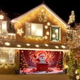 thumbnail image 4 of TIELUTT Bannière de Porte de Garage Design Réactif avec 2 Modes d'Éclairage pour Ruban de Signalisation Chemin de Table en Vrac Saint-Valentin 72 Pouces Long Chemin de Table en Satin 108 Pouces Long Drapeau de Noël Joyeuses Pâques, 4 of 7