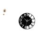 thumbnail image 5 of Escultura de hojas,Estatua de hoja de metal Escultura de hoja Decoración del hogar,Reloj de pared grande,Reloj de pared acrílico silencioso moderno,Reloj de pared grande para, 5 of 8