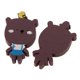 thumbnail image 3 of Juguetes de oso de dibujos animados, Piezas de madera, Rompecabezas de madera para bebés, Desarrollo de juguetes para bebés, Juguete educativo temprano, Juguetes de juego de imaginación, 3 of 9
