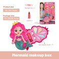 thumbnail image 3 of Juguetes de maquillaje de princesa de simulación para niñas, casa de juegos, cosméticos para niños, lápiz labial, sombra de ojos, juego de cosplay para fiestas infantiles, 3 of 5