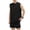 Black, variant on Men's Summer Sports Loose Silk Running Training Fitness Back Shirt Men's Loose Tank Tops, Size Medium