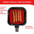 thumbnail image 2 of Revestimiento De Silicona Para Freidora De Aire, Alfombrillas Cuadradas Para Cesta De Airfryer De 8,5 Pulgadas, Accesorios Profesionales Antideslizantes Para Freidora De Aire Para Cocina Y Hogar Kearding OD015932-01, 2 of 6