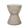 thumbnail image 2 of Montreal Outdoor Lightweight Concrete Side Table, Light Gray, 2 of 7