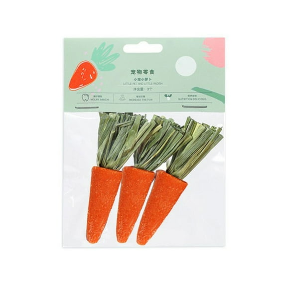 Carrot Hamster Teething Bars Carrot Hamster Teething Rod Carrot Hamster Chew Toy Carrot Hamster Teethers Hamster Chew Toy 3pcs Carrot Hamster Teething Bars Funny Natural