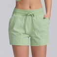 thumbnail image 2 of Kaemgyyd Women's Hiking Shorts Lightweight Fashion Golf Shorts Elastic Waist Casual Drawstring Shorts with Pockets, 2 of 6