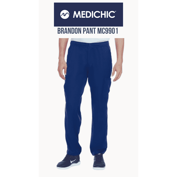 MediChic Brandon Pant MC9901 Navy 2XL