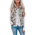 thumbnail image 1 of Tie Dye Sleeveless Fleece Vest, Comfortable Lightweight Warm Ethnic Fleece Fuzzy Zipper Vest Printed  For Daily For Girls ANGGREK beis S, 1 of 6
