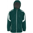thumbnail image 2 of Holloway Sportswear 4XL Charger Jacket Dark Green/White 229059, 2 of 4