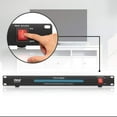 thumbnail image 3 of Pyle 1800 Watt Mount Rack Power Conditioner Surge Protector w/ 8 Outlets, 3 of 6