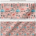 thumbnail image 2 of Soimoi Cotton Poplin Fabric Lipstick,Perfume Bottle & Dress Fashion Printed Fabric 1 Yard 42 Inch Wide, 2 of 7