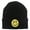 Classic - Black, variant on Gravity Threads Smile Face Long Beanie Cap, Classic Black