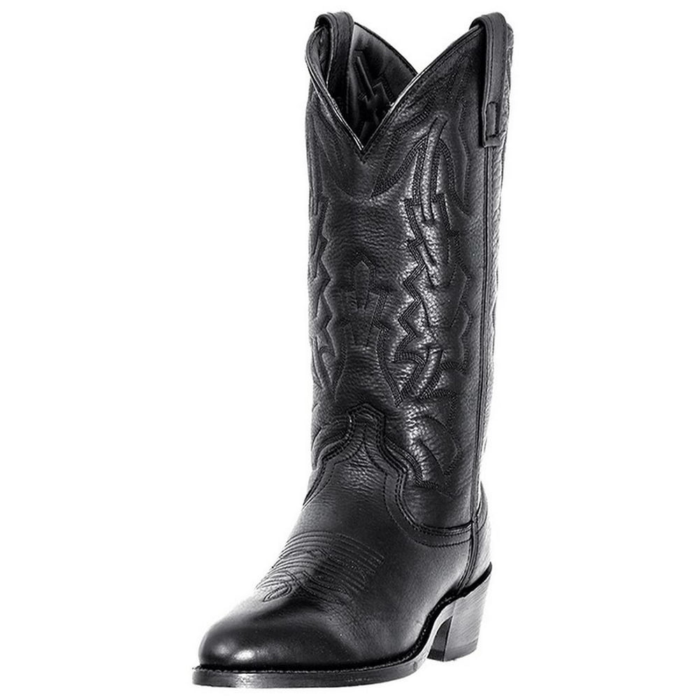 Laredo - Laredo Western Boots Mens Jacksonville Cowboy Black Deertan ...