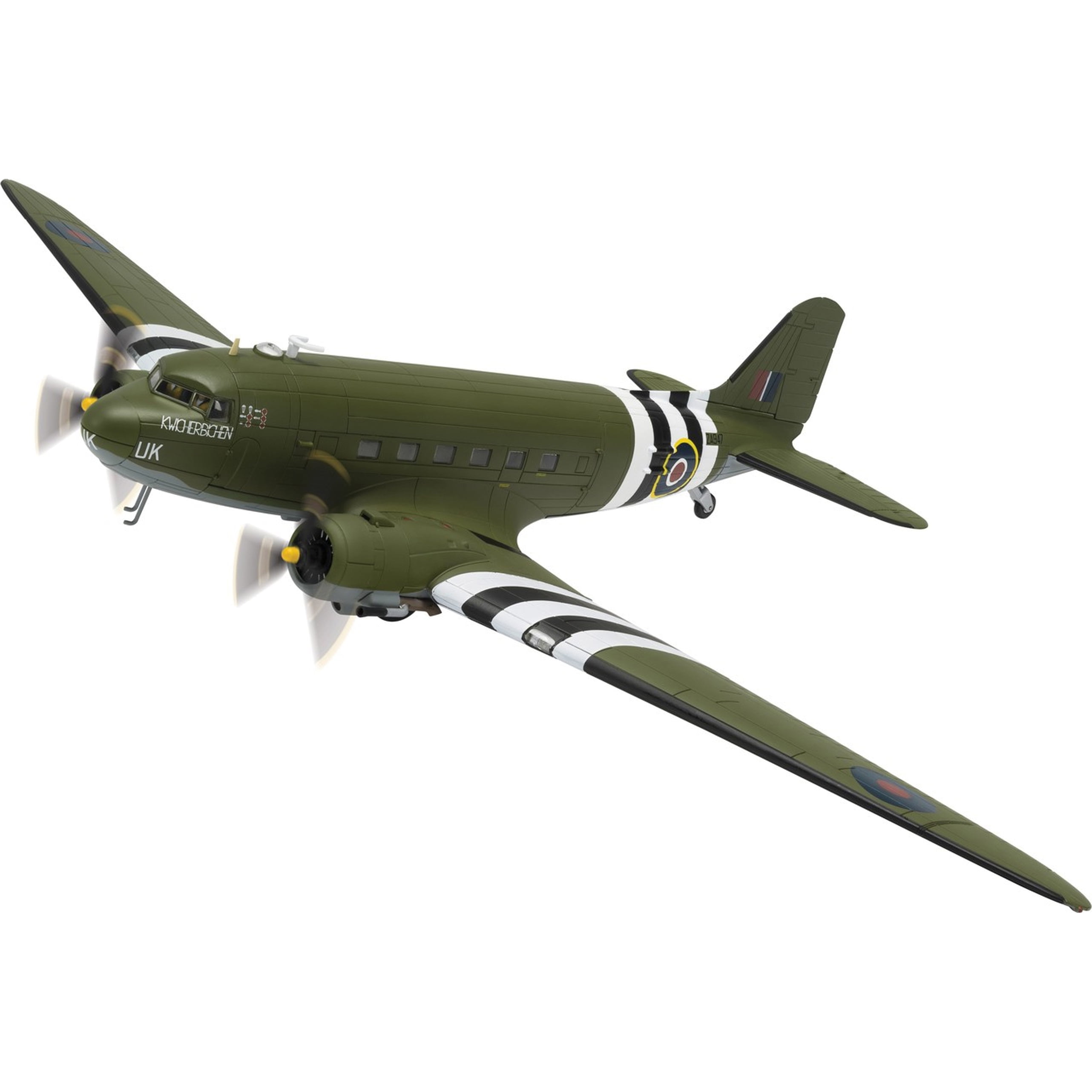 Corgi Douglas C-47 Dakota, ZA947, 'KWICHERBICHEN', The