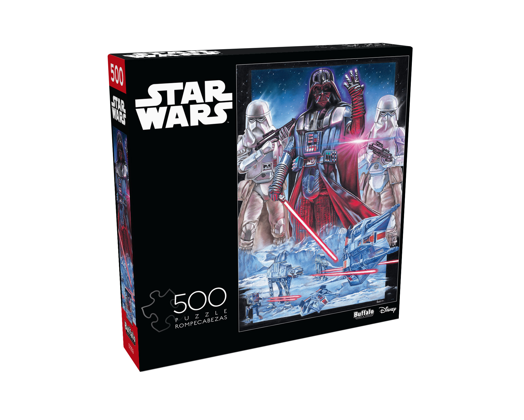 Buffalo Games 500-Piece Star Wars Vader at Hoth Interlocking Jigsaw Puzzle