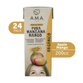 thumbnail image 7 of AMA TIME Organic Pure Apple Mango Juice, 6.76 fl oz Juice Boxes 24 Pack, 7 of 7