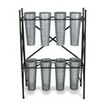 thumbnail image 3 of Cheungs 8 Pot Plant Stand With Galvanized Pots, 3 of 4