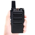 thumbnail image 3 of Professional Walkie Talkie, Without License Rechargeable Walkie 1300mAh, Mini Walkie-Talkie with Headphones for(Black, O, 3 of 5