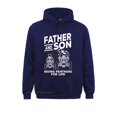 thumbnail image 3 of Padre e hijo en quad, compañeros de por vida, regalo para hombres, sudaderas con capucha de anime, sudaderas del Día del Trabajo, sudaderas personalizadas, 3 of 5