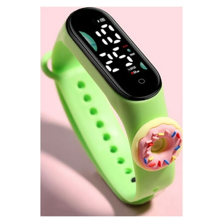 Kid s Joy! HIMIWAY Sweatshirt Dress Electronic Watches with Games for Children Innovative and Kid-Safe Smartwatch with Voice Control LED Electronic Waterproof Watch