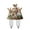 OH829, variant on Rabbits Yard Stake Easter Rabbits With Eggs Garden Stake Sign Art Garden Stakes Decorative Outdoor Rabbits Sign
