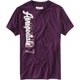 thumbnail image 1 of Aeropostale Athletic Dept 87 - Camiseta gráfica para hombre, color morado, grande, 1 of 1
