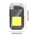 thumbnail image 3 of Multi Functional High Brightness COB Wick Three Level Dimming Portable Rechargeable Waterproofs Lighter, 3 of 8