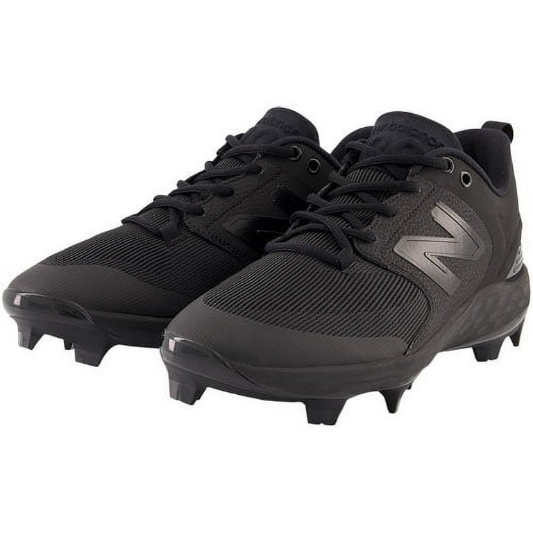 All black clearance molded baseball cleats