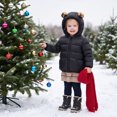 thumbnail image 7 of Abcomgle Toddler Girl Winter Coat 4t Cute Bear Ears Hooded Puffer Jacket Kids Lightweight Puffer Padded Light Jacket for Boys Winter Warm Toddler Boy Winter Coat, 7 of 7