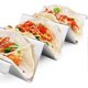thumbnail image 3 of Stand 4-Pack Stainless Steel Taco Stand Tray Style by Oven Safe, Dishwasher & Grill Safe, 3 of 5