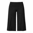 thumbnail image 4 of Endives Yoga Shorts for Women Wide Leg Casual Lightweight Stretchy Breathable Gym Travel Running Biker Shorts for Women, 4 of 4