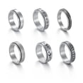 thumbnail image 3 of 6 anillos de ansiedad, anillos de meditación, regalo para mujeres y hombres, 3 of 8