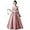 Dusty Rose, variant on Drtj Satin Flower Girl Dress Sequin Princess Pageant Dresses for Girls Party Birthday Dress for Girls Prom Ball Gown
